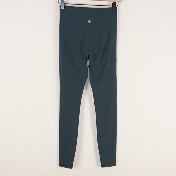 Athleta Ultra High Rise Elation Tight Green Leggings Womens Sz XS - Picture 3 of 10